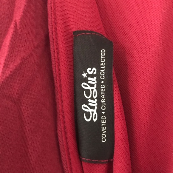 PARTY DRESS Open-back Burgundy Dress - LULUs - Picture 4 of 4